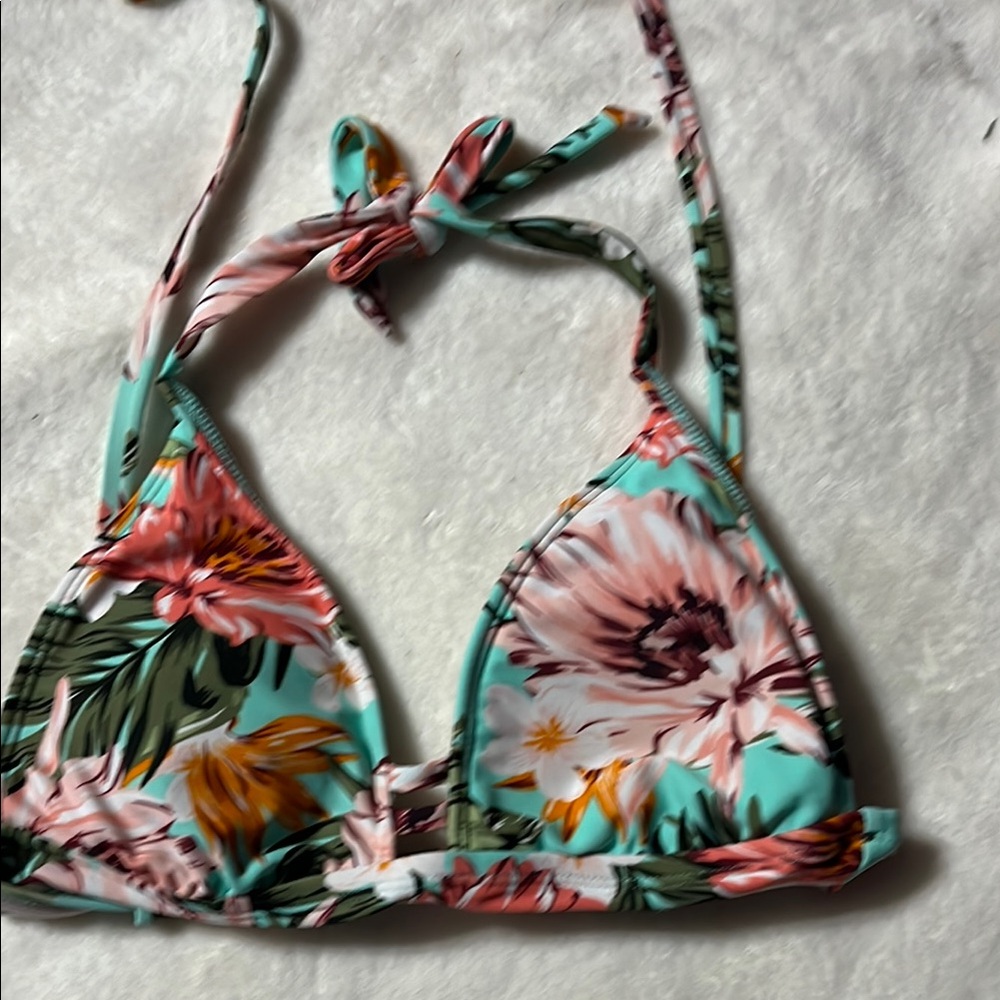 Floral Kona Sol Bikini Top